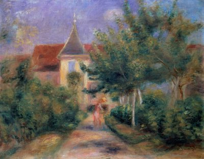 La Maison d'Essoyes par Renoir