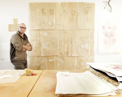 Ireneo Nicora dans son atelier