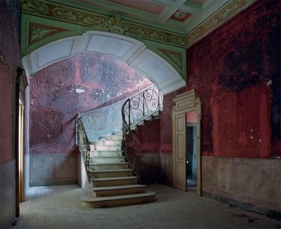 La scala rossa, série Palais oubliés ©T.Jorion