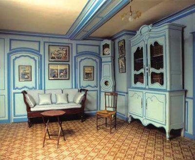 Petit Salon bleu à Giverny