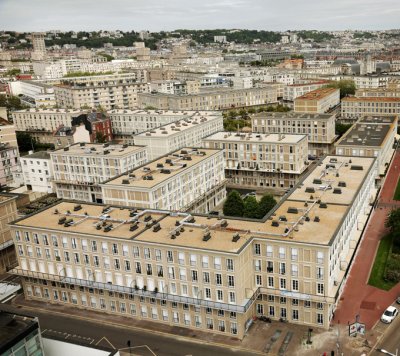 Le Havre vue de l'Hôtel de Ville