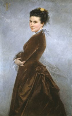 Autoportrait de Nélie Jacquemart-André