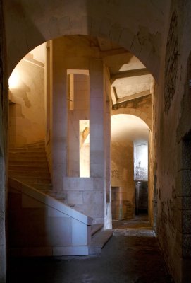 Intérieur du château de Maulnes