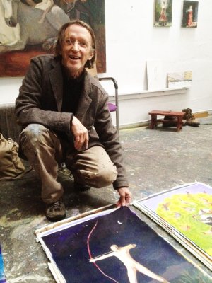 Arie Schippers dans son atelier