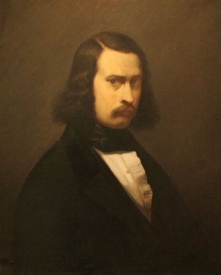 Autoportrait de J.F Millet, 1841
